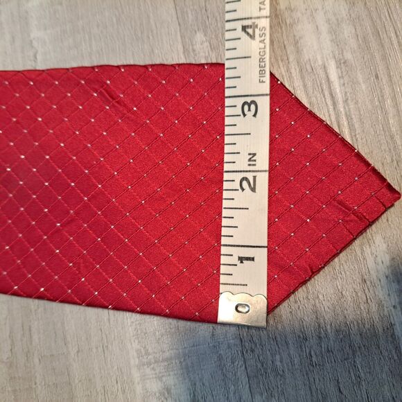 Donald J Trump Signature Collection Silk Tie Red White & Blue Lot of 2 58” & 59” - Picture 10 of 12